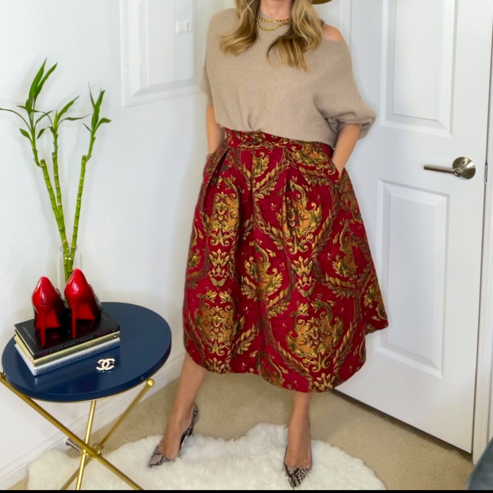 Holiday party skirt